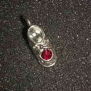 AVON BABY BOOTIE BIRTHSTONE CHARM ~ JULY ~ NIB
